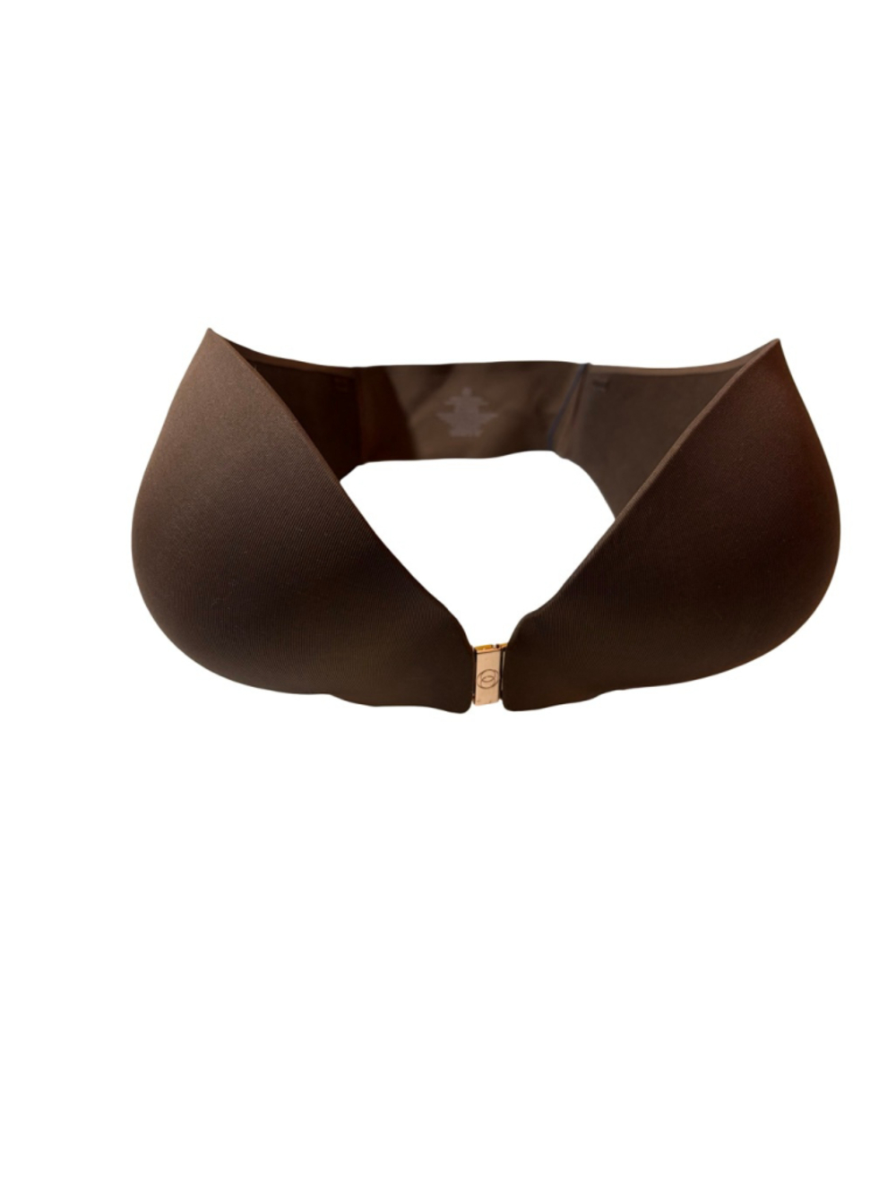 Evelyn & Bobbie Wireless Bra 36DD Brown Seamless Sculpting Support NWT
